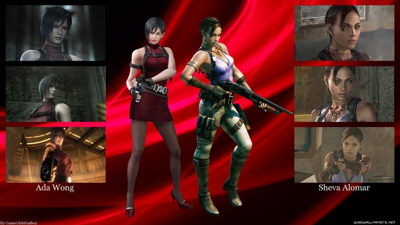 Ada Wong and Sheva Alomar
