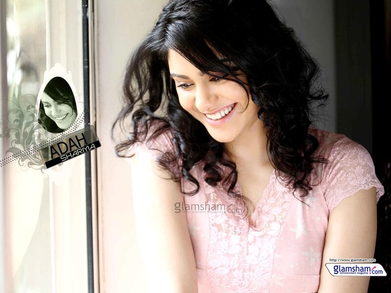 Adah Sharma smiling by window