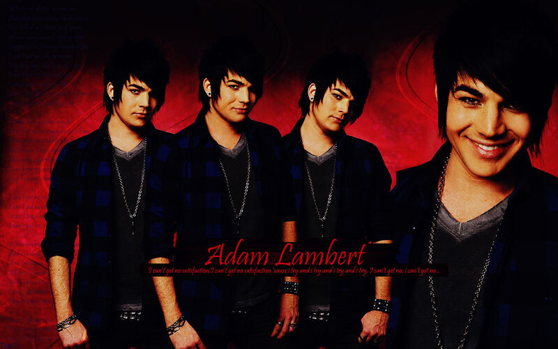 Adam Lambert band portrait