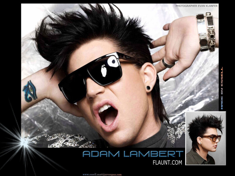 Adam Lambert in sunglasses