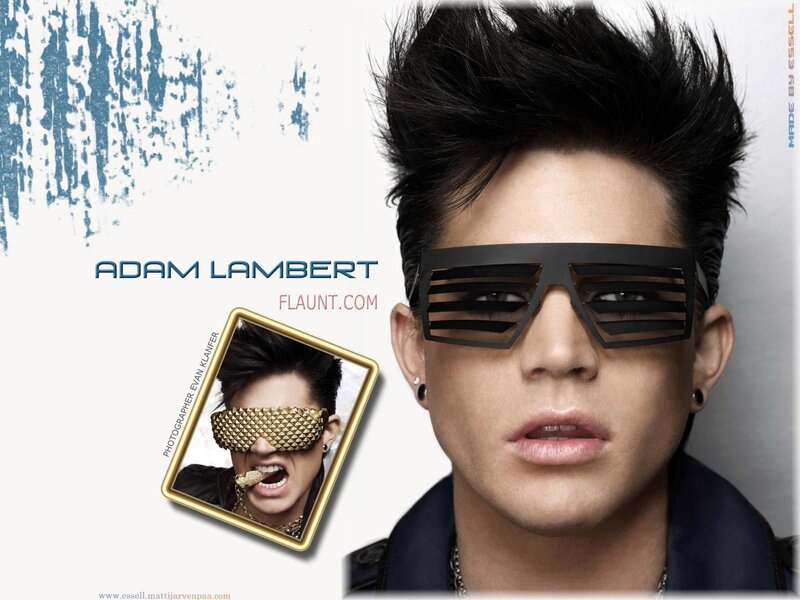Adam Lambert in sunglasses