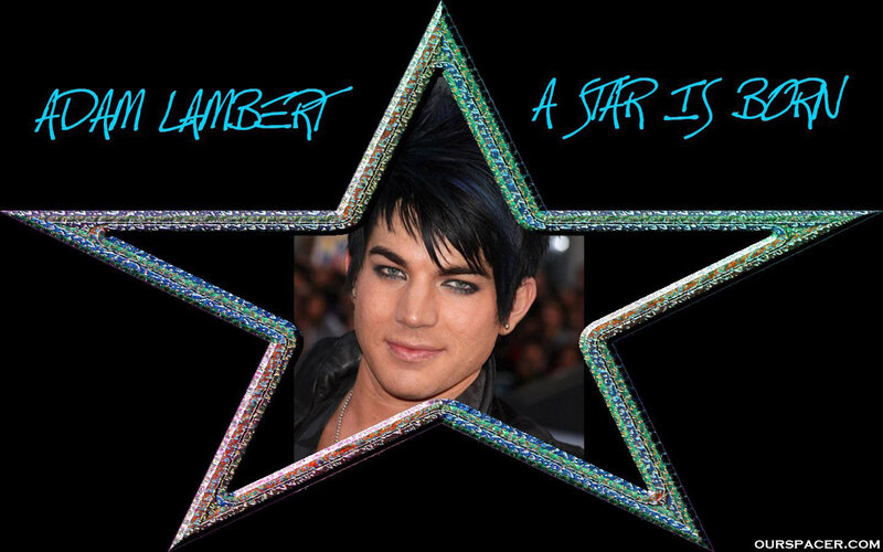 Adam Lambert Portrait — Black