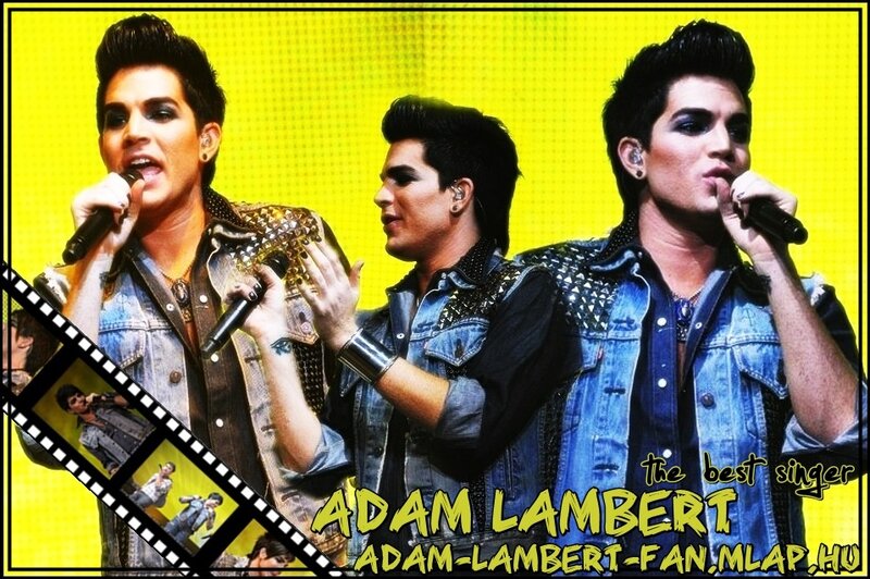 Adam Lambert Singing — Yellow, Energetic