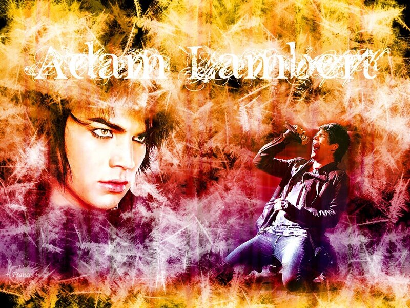 Adam Lambert Singing — Yellow