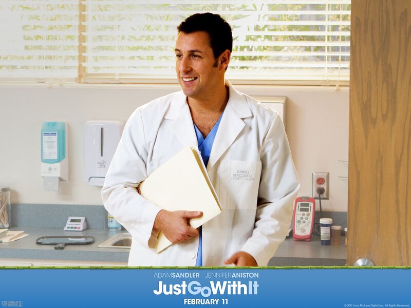 Adam Sandler in Just Go With It