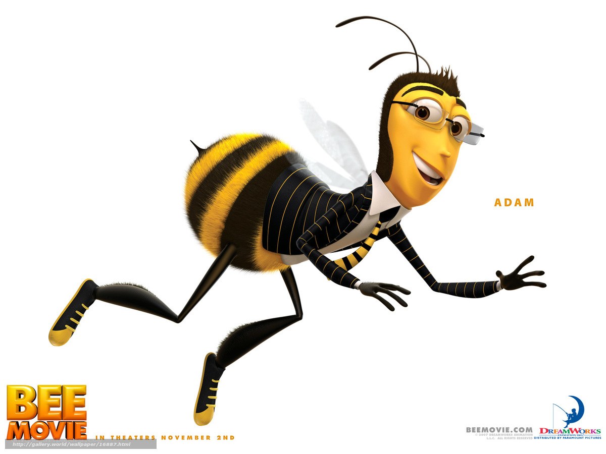 Adam the bee character