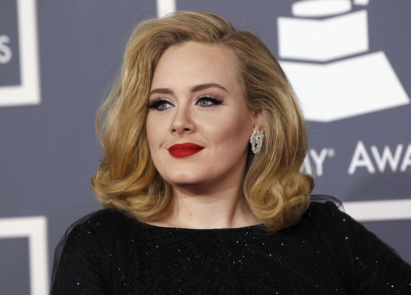 Adele at the Grammy Awards