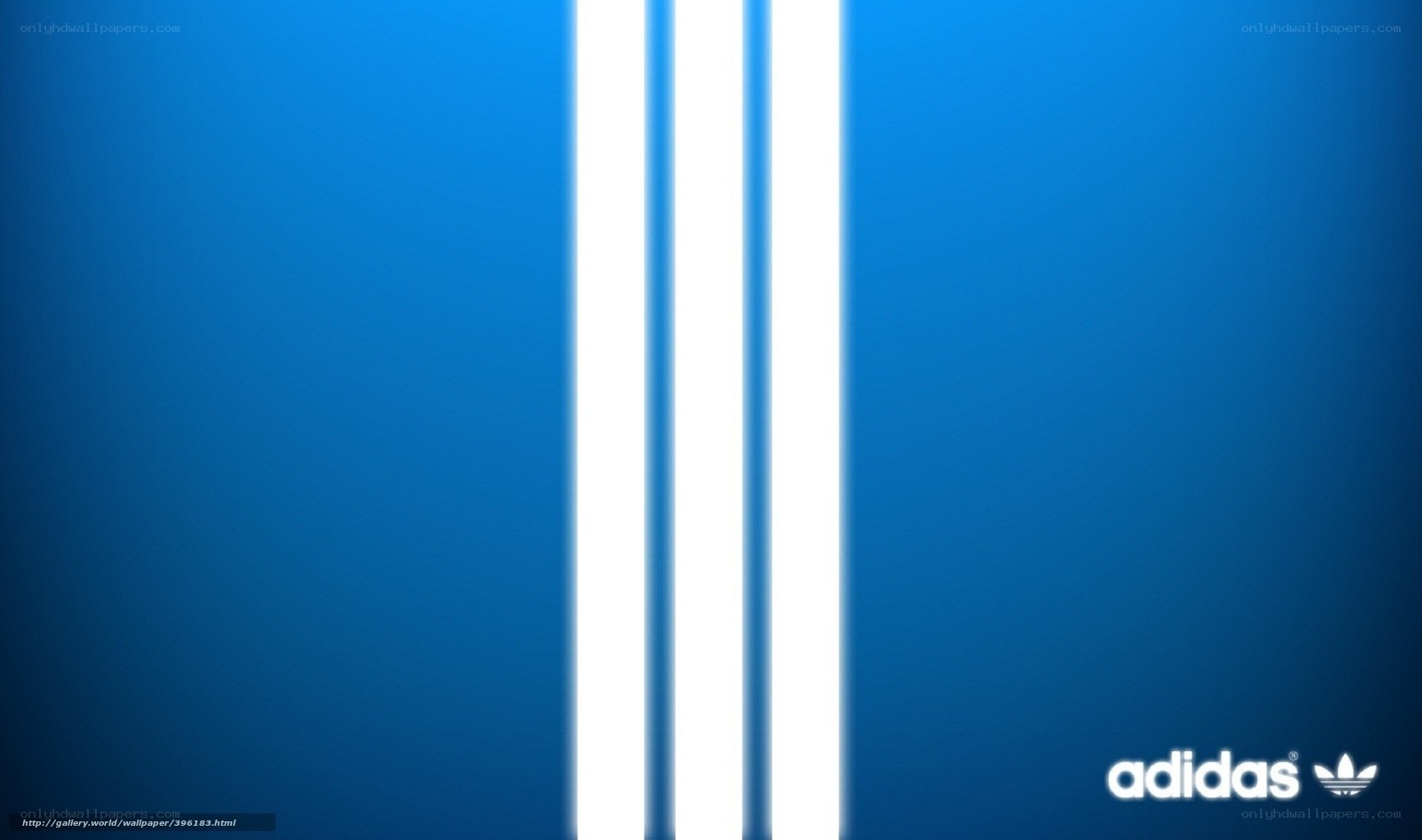Adidas blue stripes wallpaper