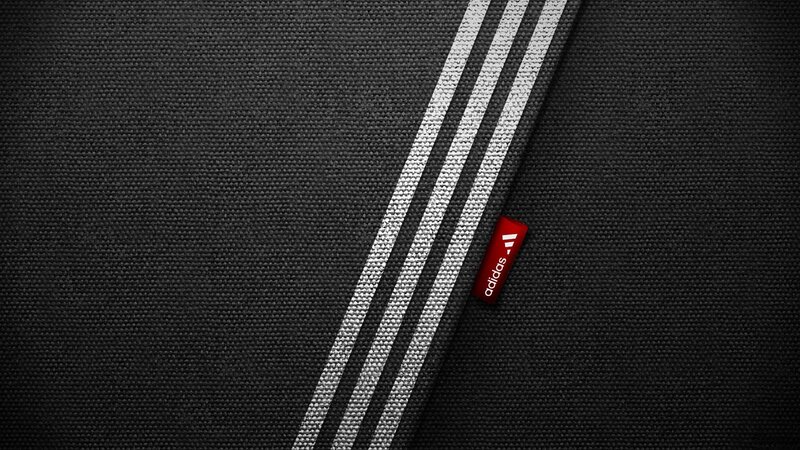 Adidas fabric texture with stripes