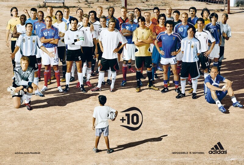Adidas football campaign