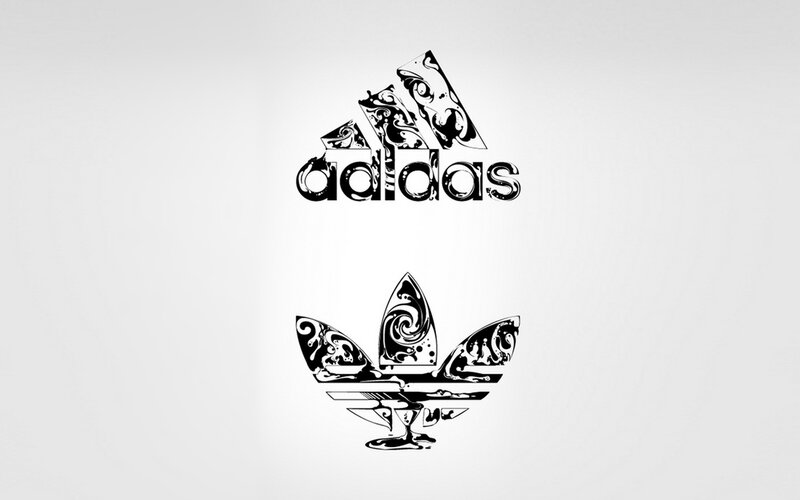 Adidas logo art design