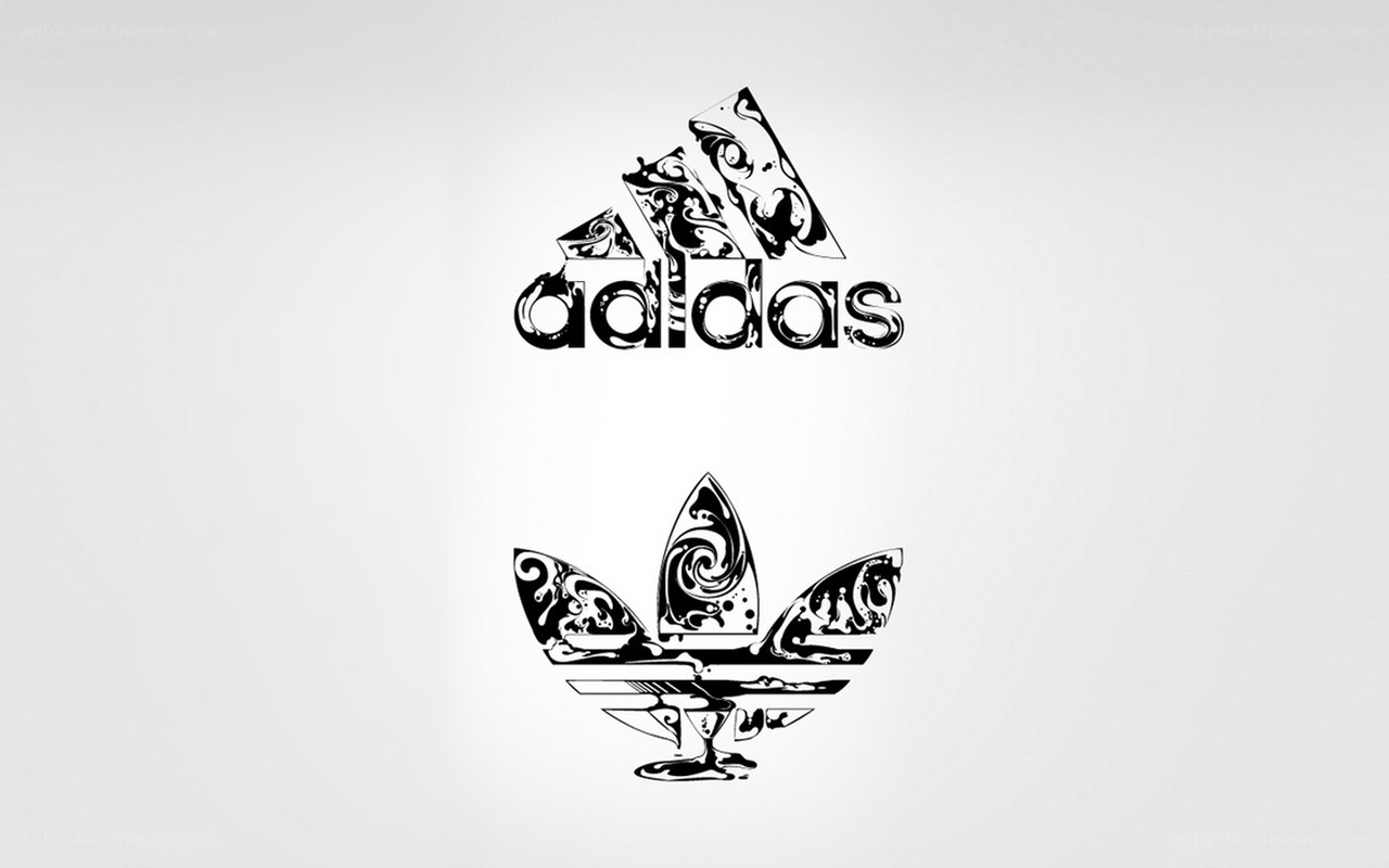 Adidas logo art design