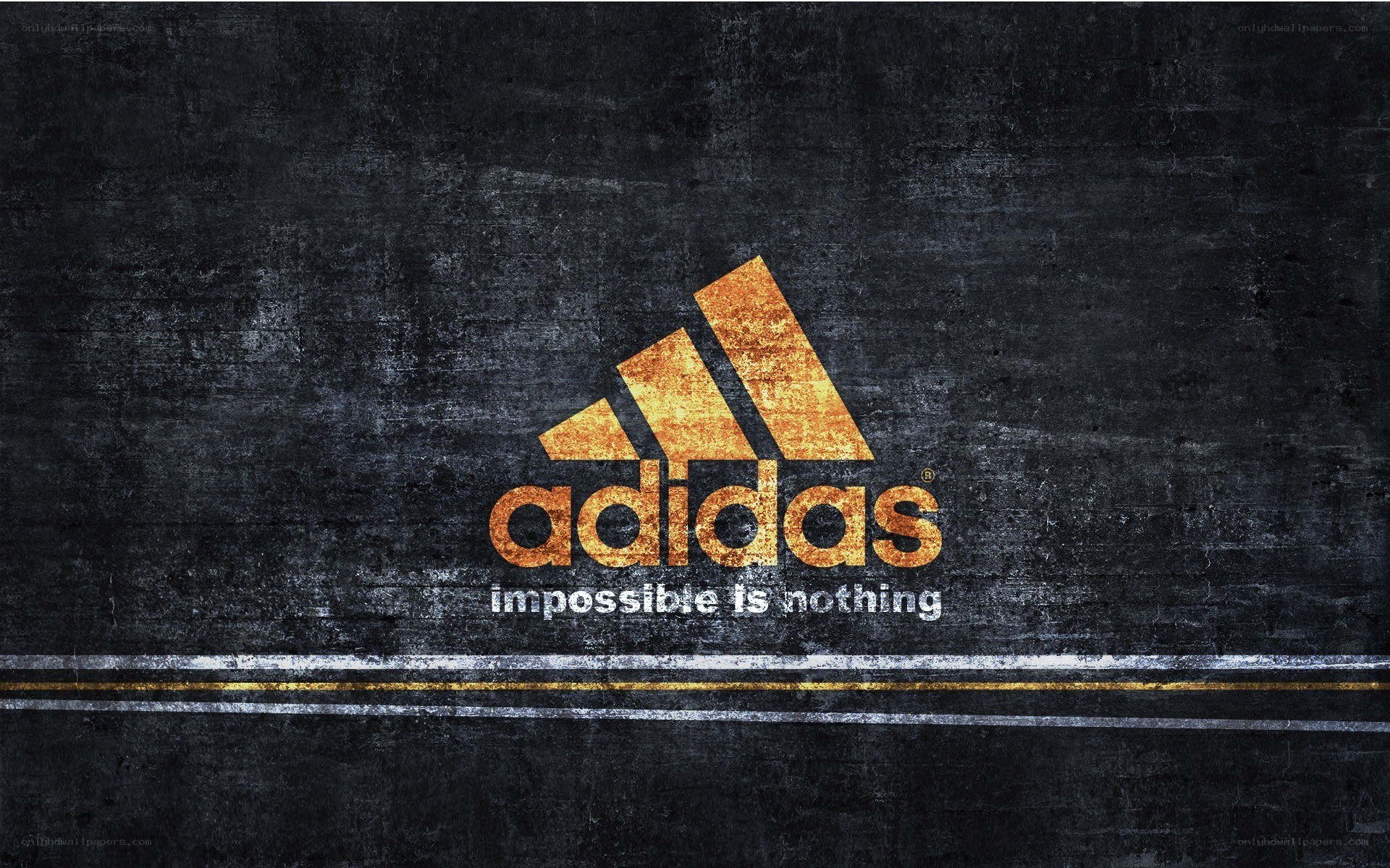 Adidas logo on textured background