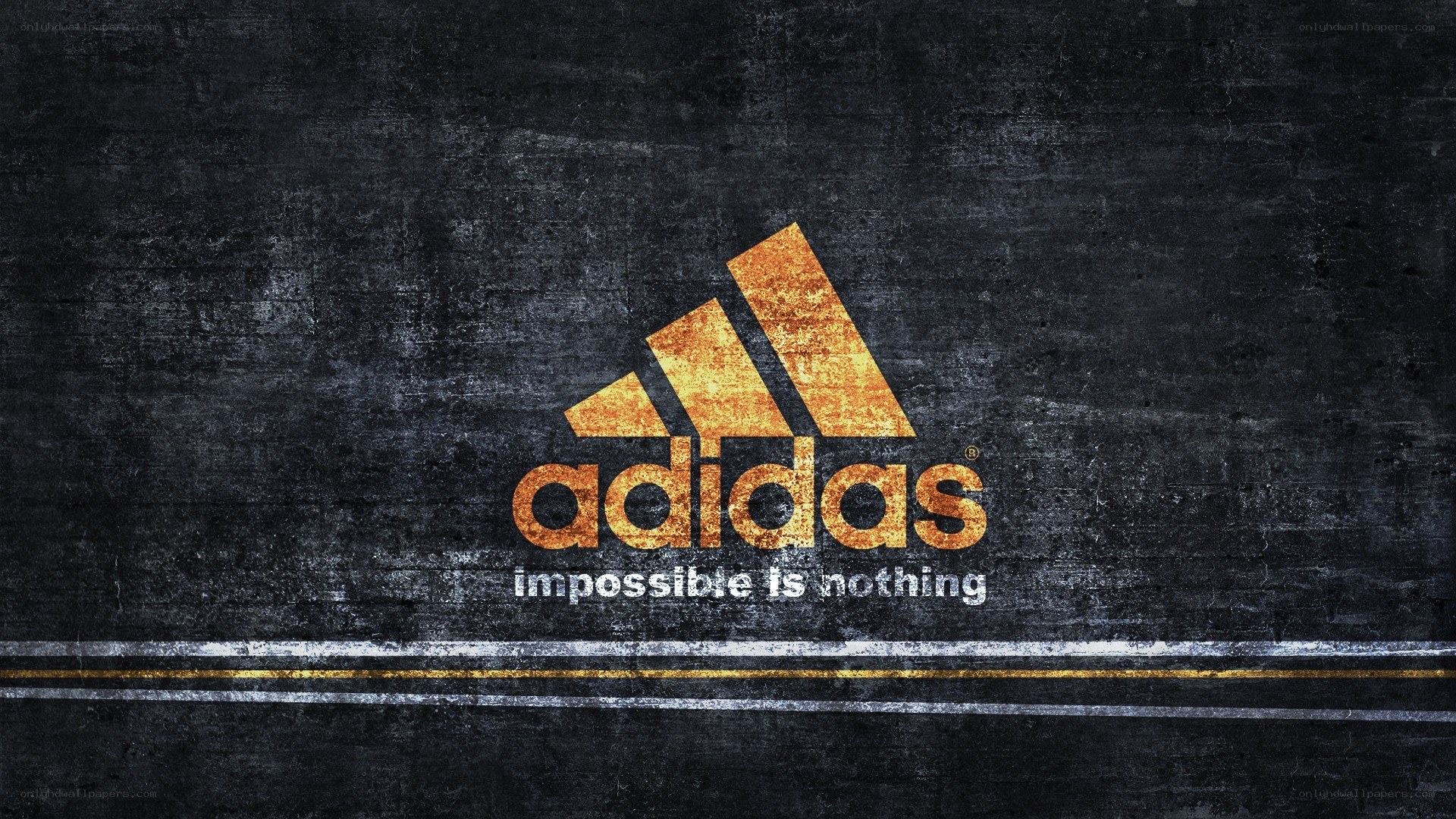 Adidas logo on textured background