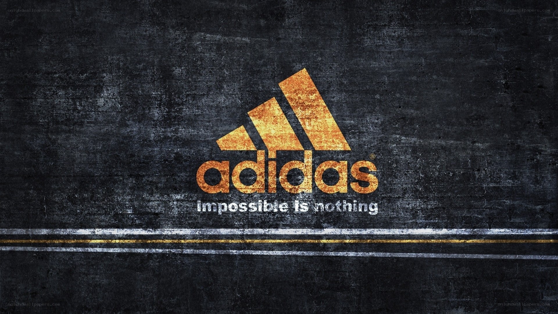 Adidas logo on textured background