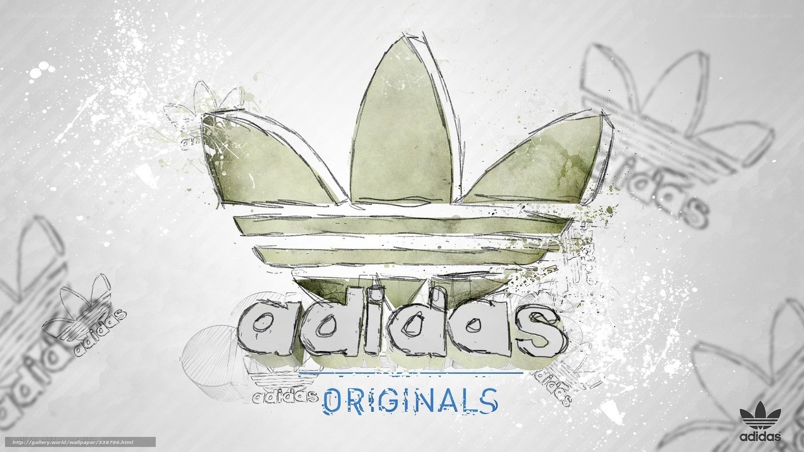 Adidas Originals logo art