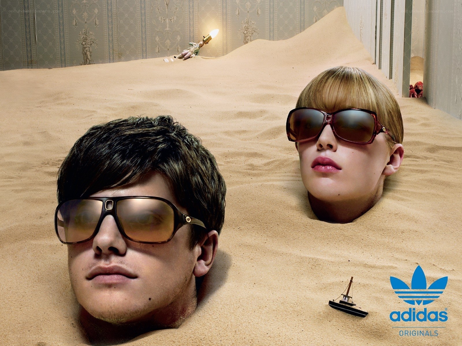 Adidas Originals sunglasses ad