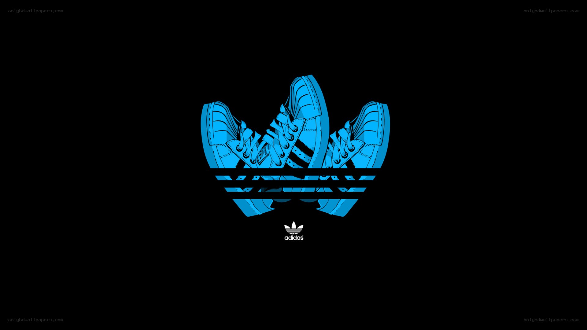Adidas shoe logo design