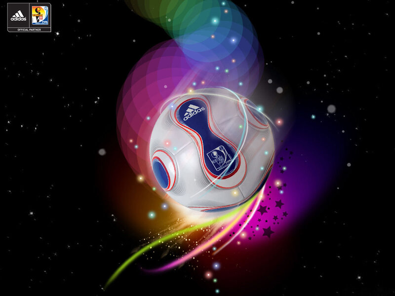 adidas soccer ball in space