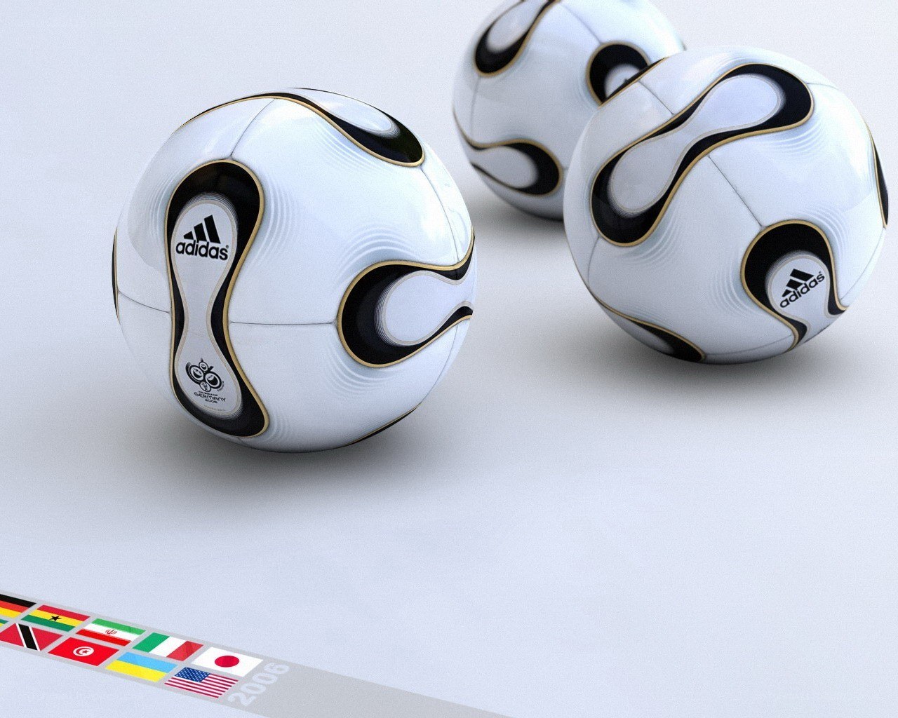 Adidas soccer balls for 2006
