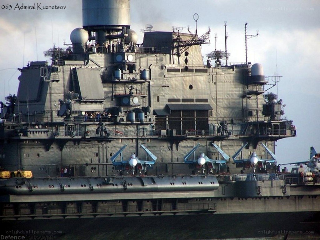Admiral Kuznetsov aircraft carrier