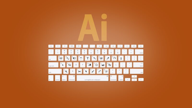Adobe Illustrator keyboard layout