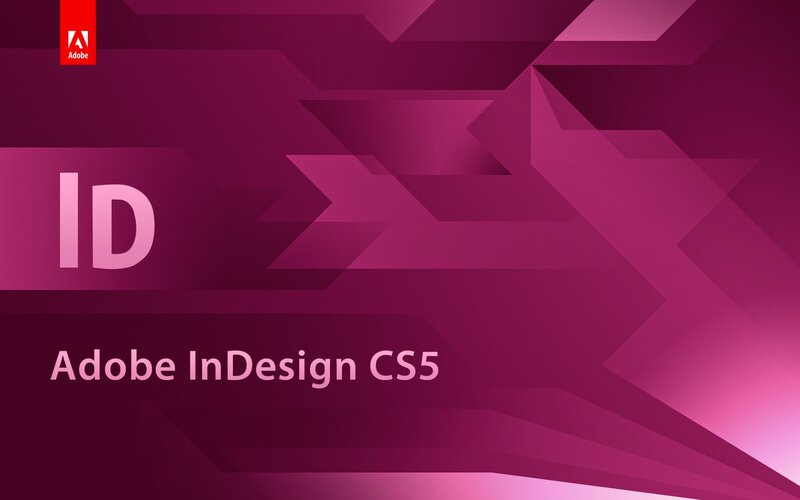 Adobe InDesign CS5 splash screen