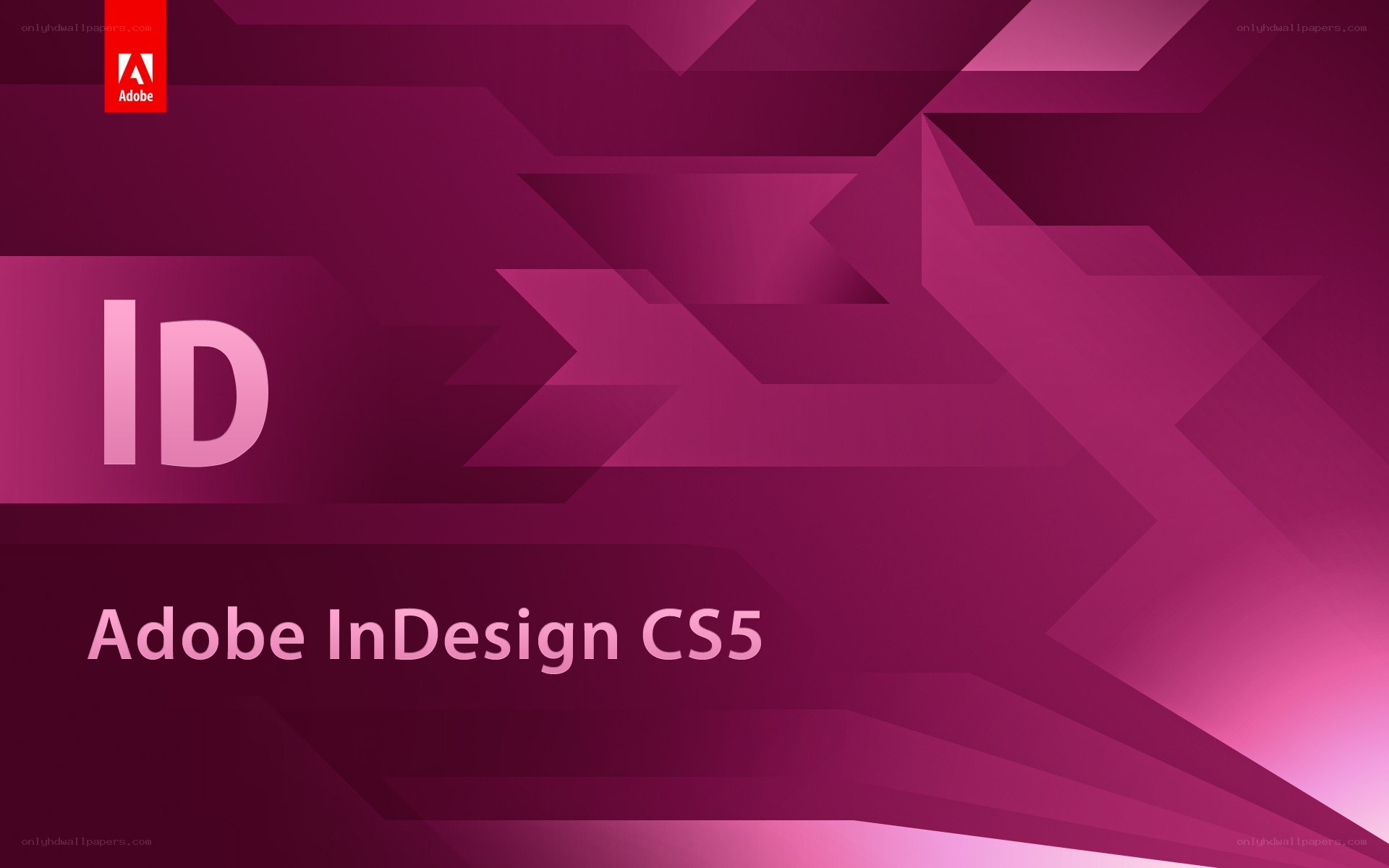 Adobe InDesign CS5 splash screen