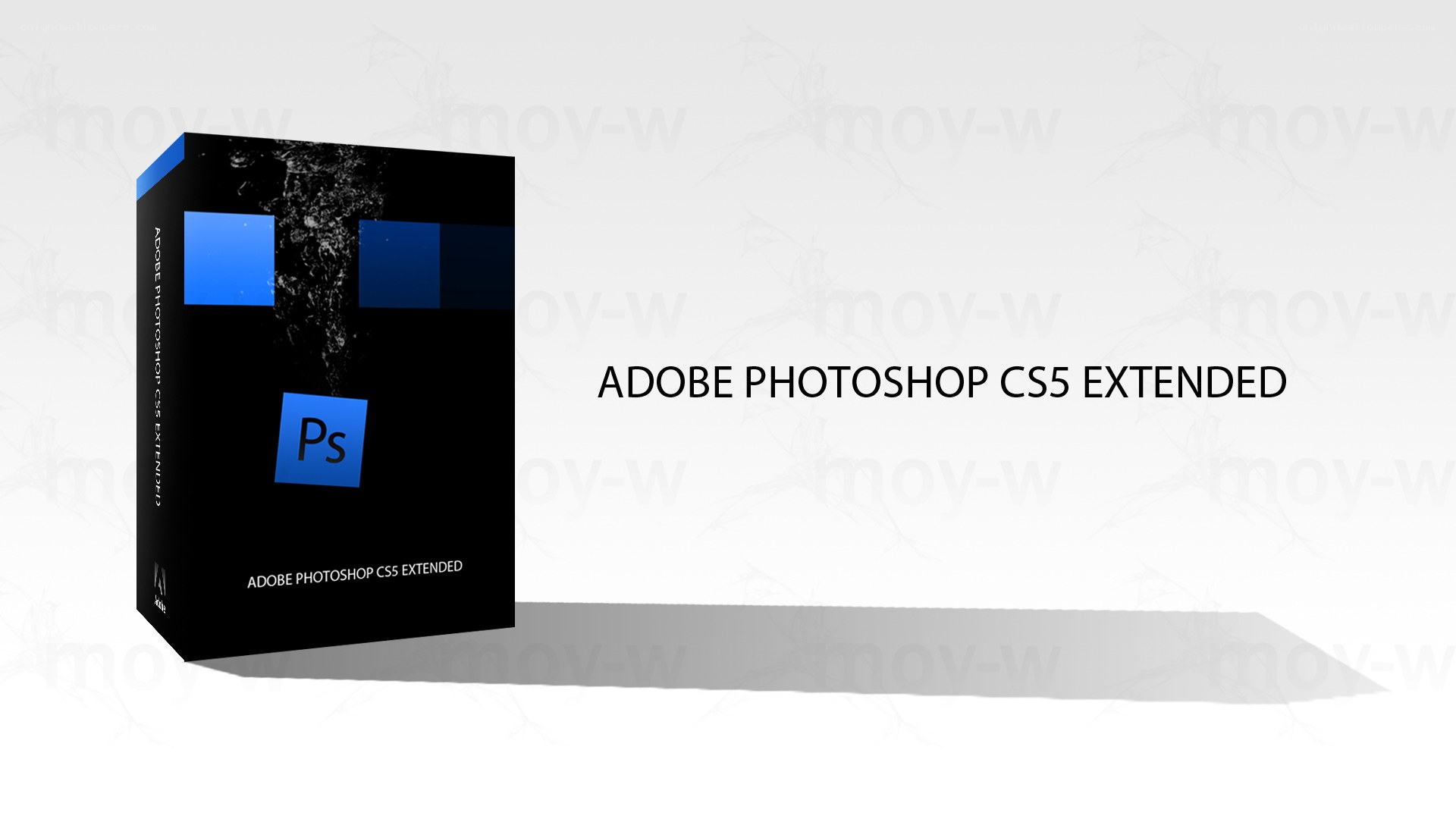 Adobe Photoshop CS5 Extended box
