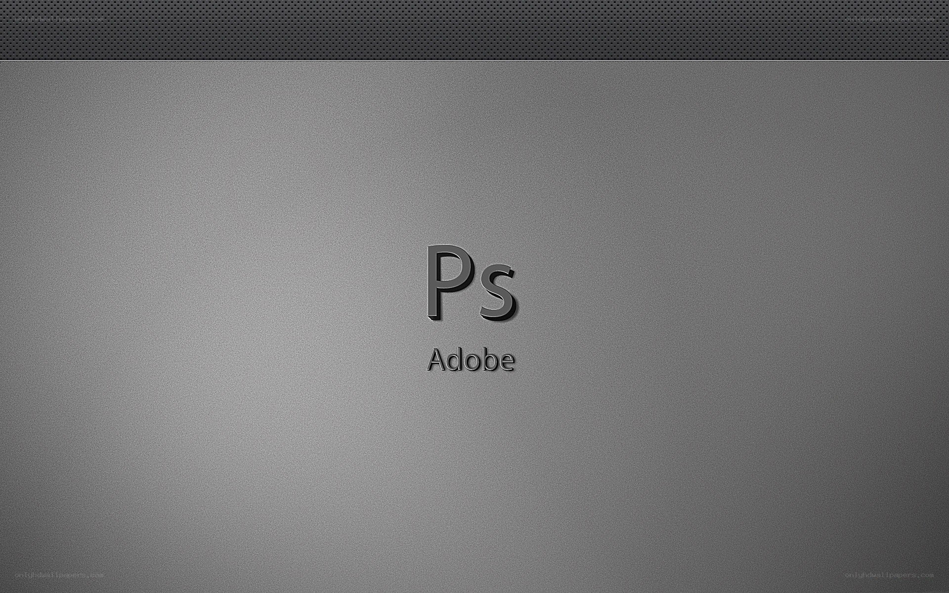 Adobe Photoshop startup screen