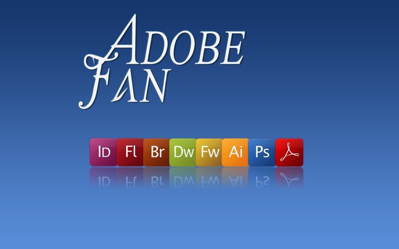 Adobe software icons