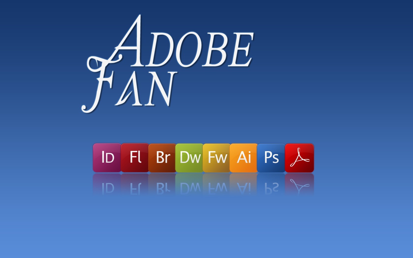 Adobe software icons
