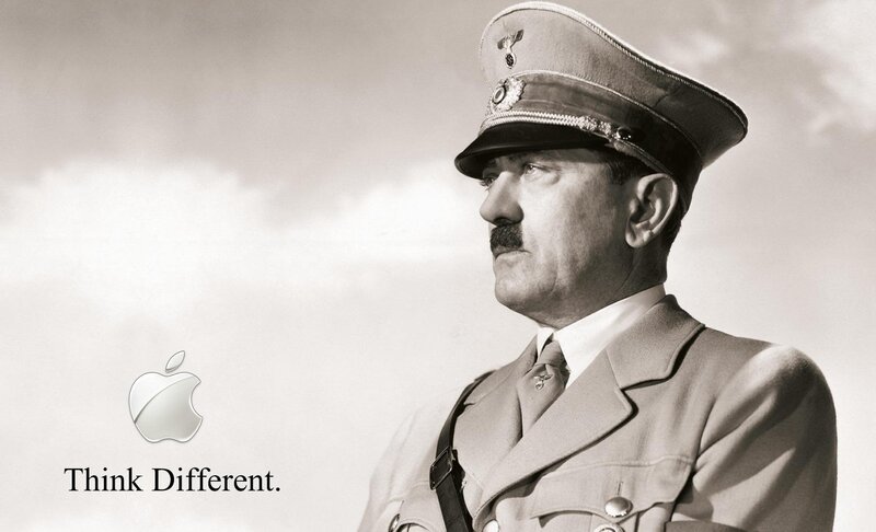Adolf Hitler Apple ad