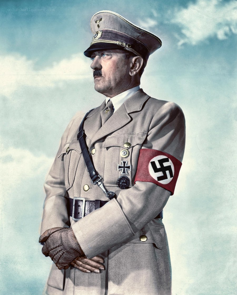 Adolf Hitler in uniform
