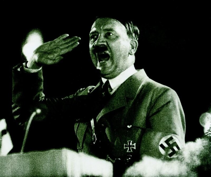 Adolf Hitler Speaking