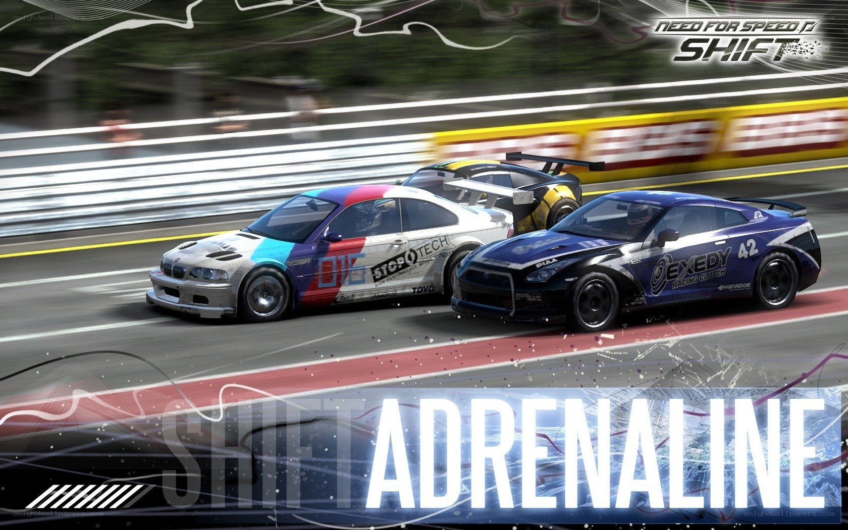 Adrenaline racing action