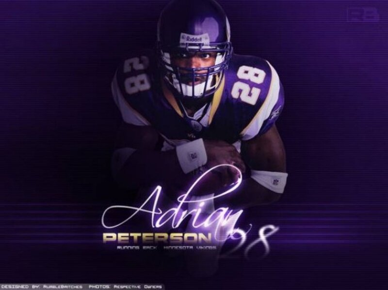 Adrian Peterson football player