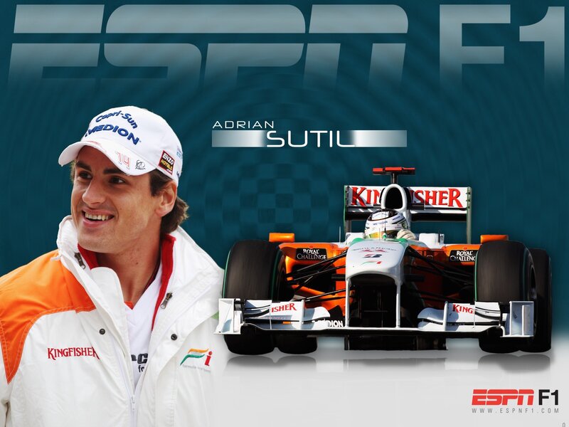 Adrian Sutil F1 Driver