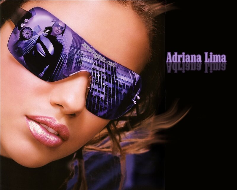 Adriana Lima in sunglasses