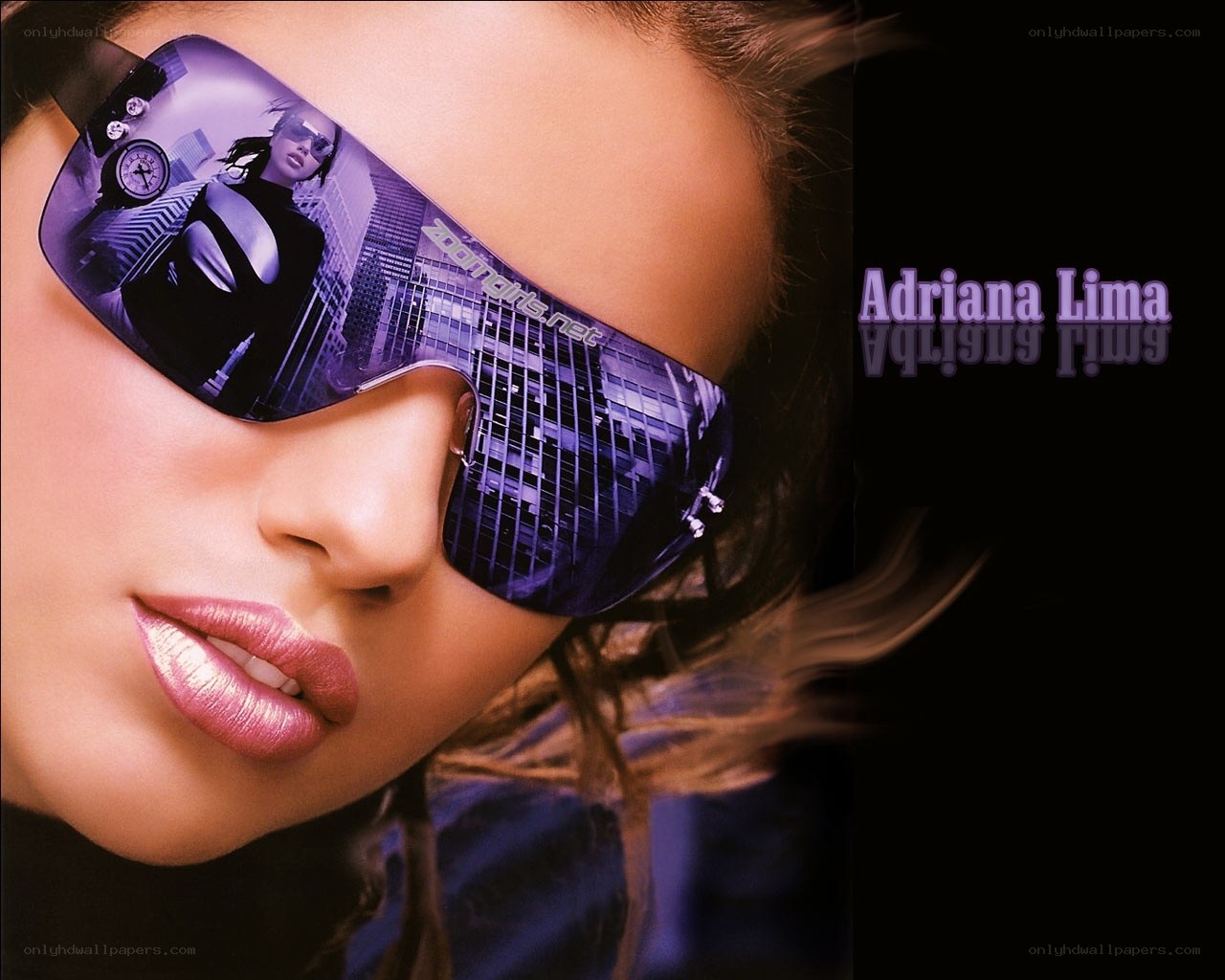 Adriana Lima in sunglasses