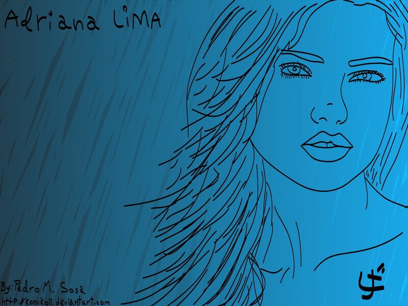 Adriana Lima portrait