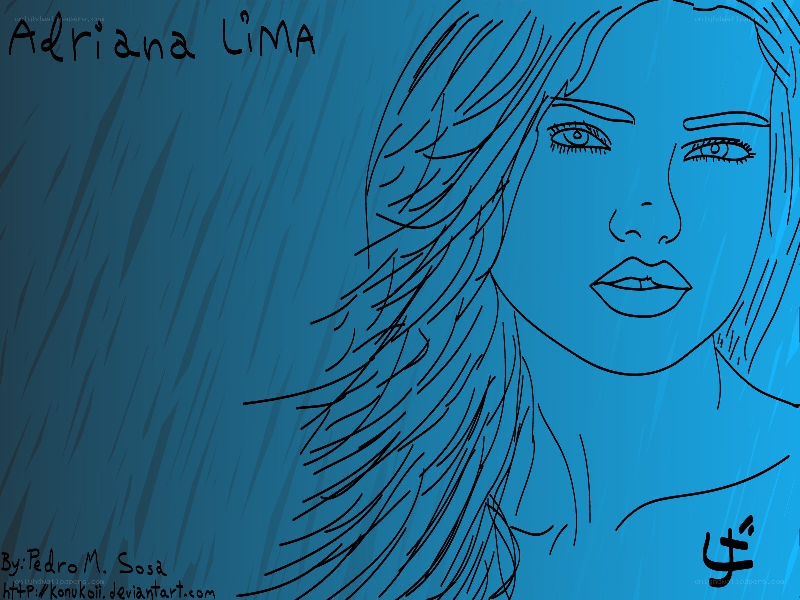 Adriana Lima portrait
