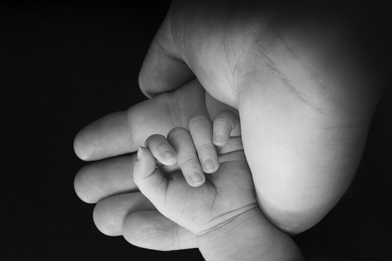 Adult and Baby Hands