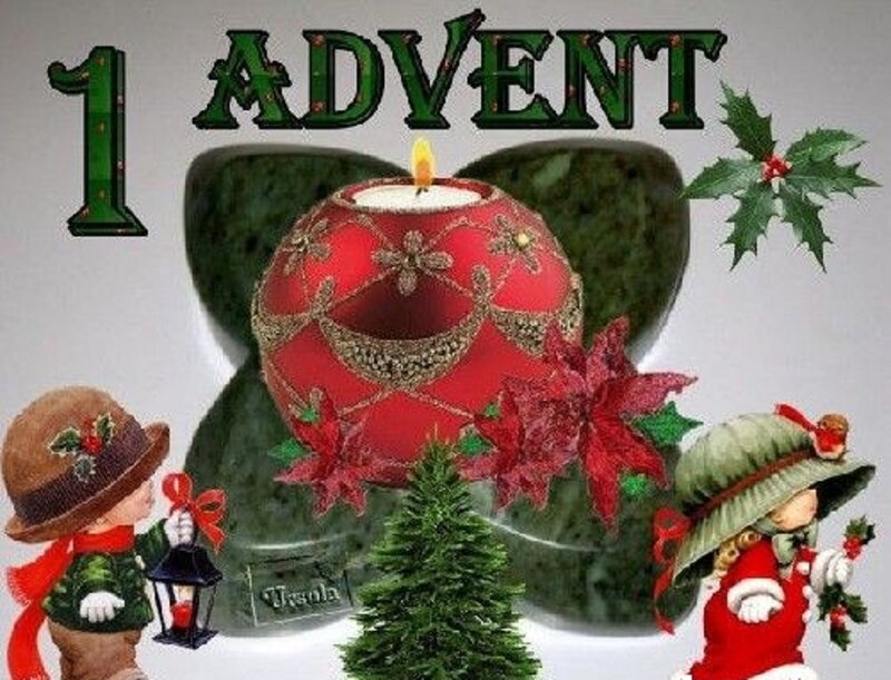 Advent Candle Decoration