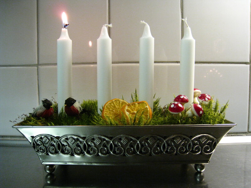 Advent Candle Holder