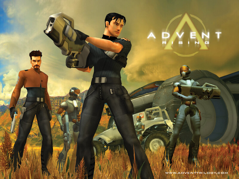 Advent Rising game art