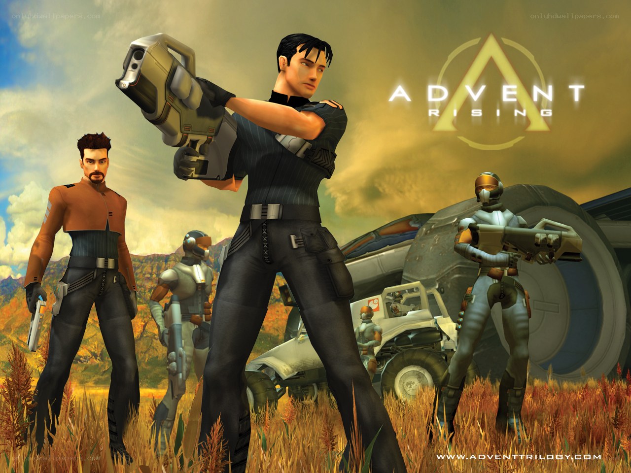 Advent Rising game art