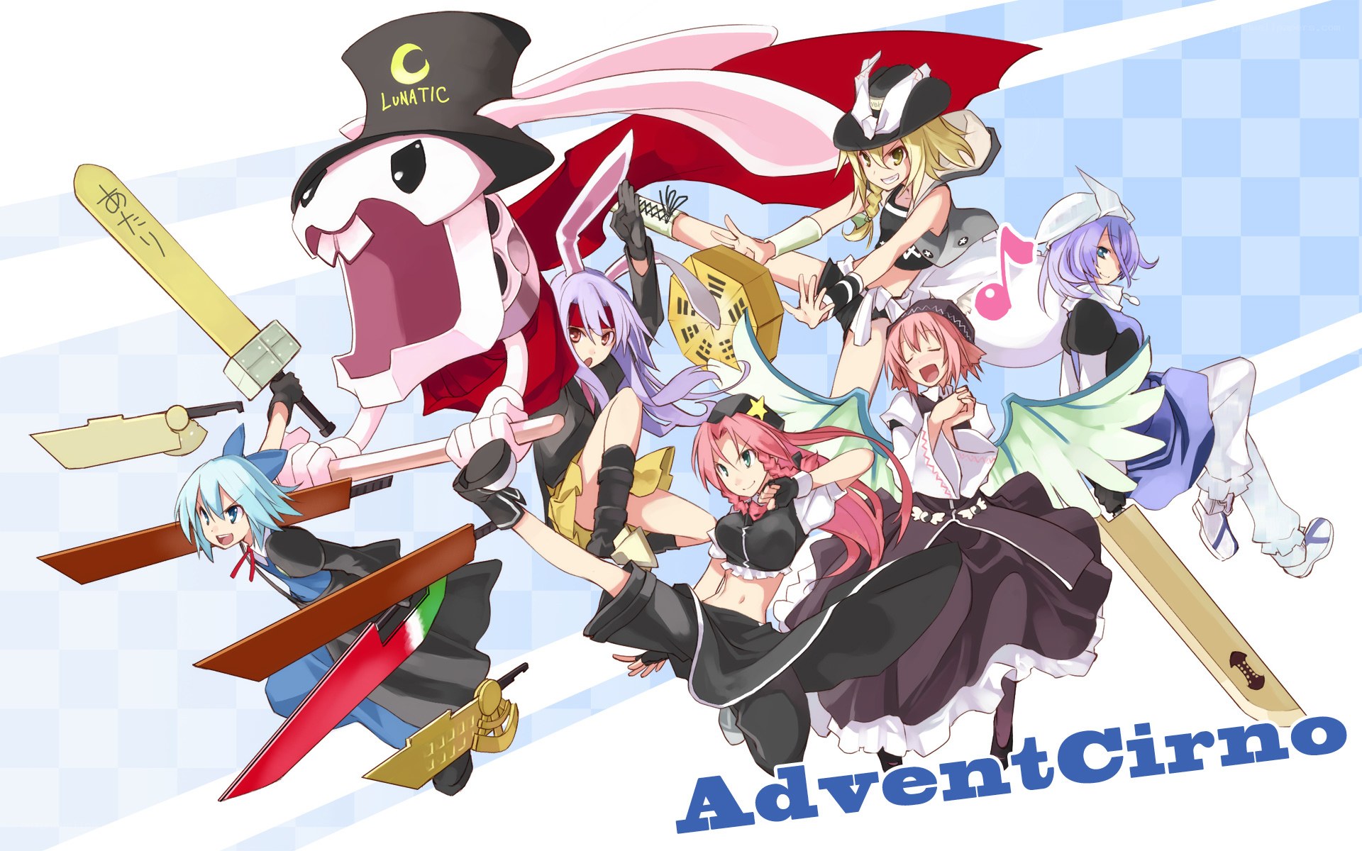 AdventCirno character art