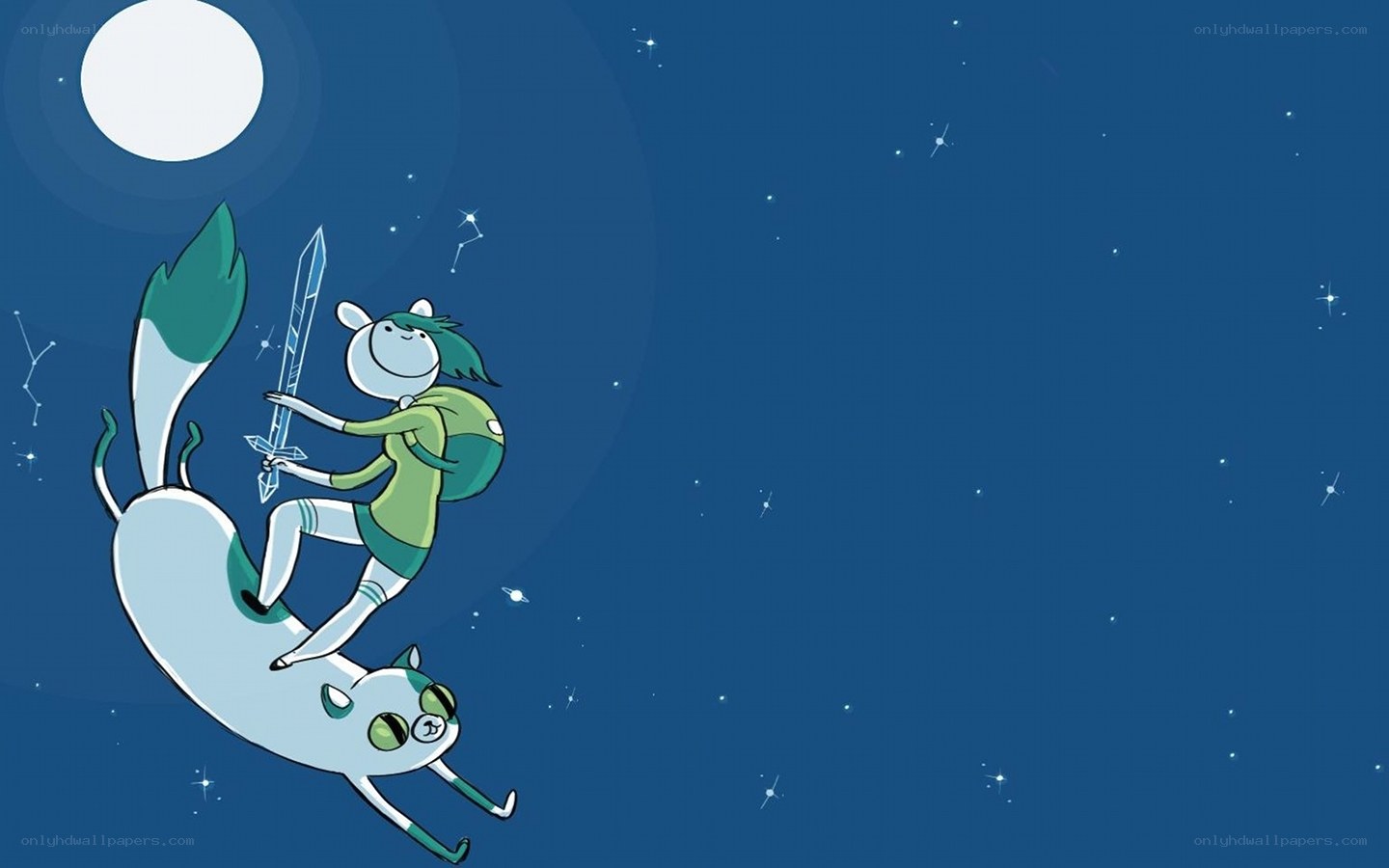Adventure in the starry sky