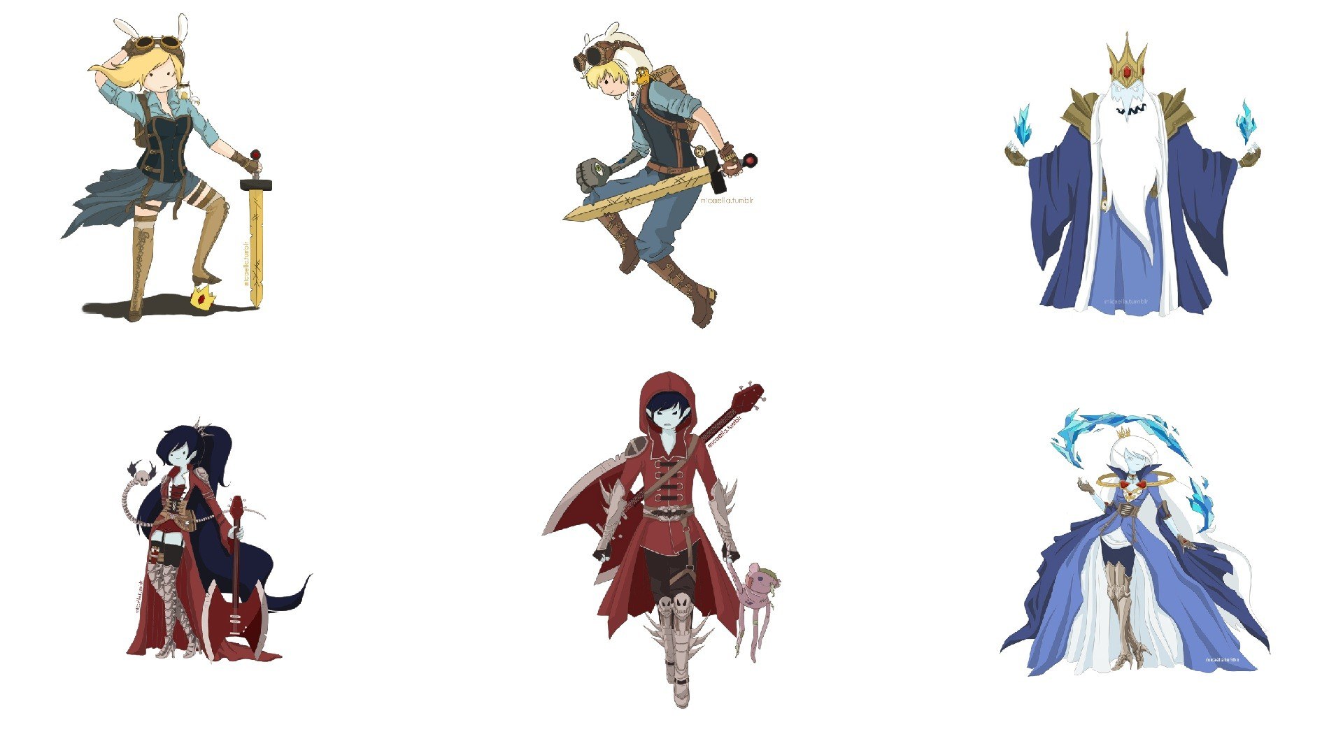 Adventure Time character art collection